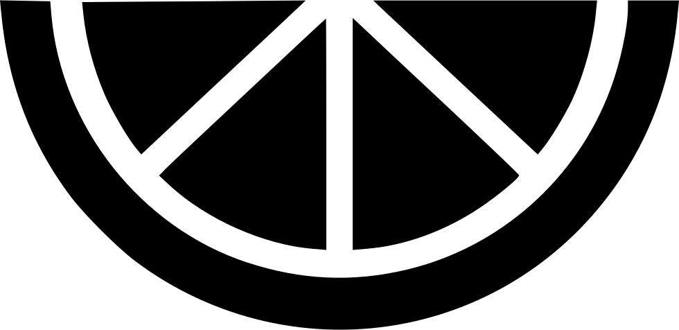 Lemon Lime Piece Citrus Comments - Peace Logo (980x476), Png Download