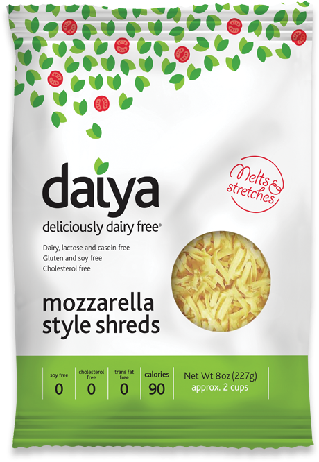 "meltable & Stretchy" Daiya Mozzarella Low Protein - Dairy Free Cheese (550x750), Png Download