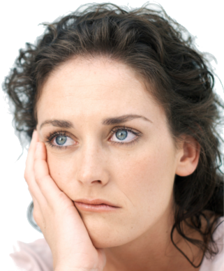 Lakemode On About 3 Years Ago - Indifferent Woman (403x390), Png Download