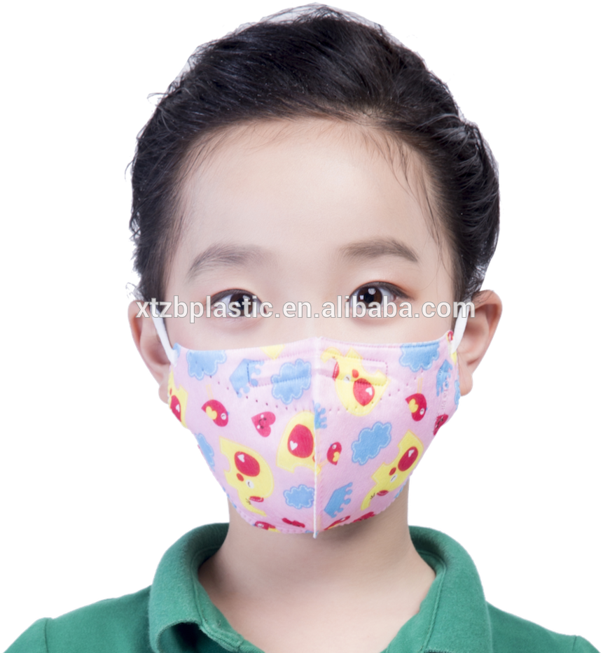 Cartoon Printed Medical's Face Mask Non-woven Made - Pm2.5 (960x960), Png Download
