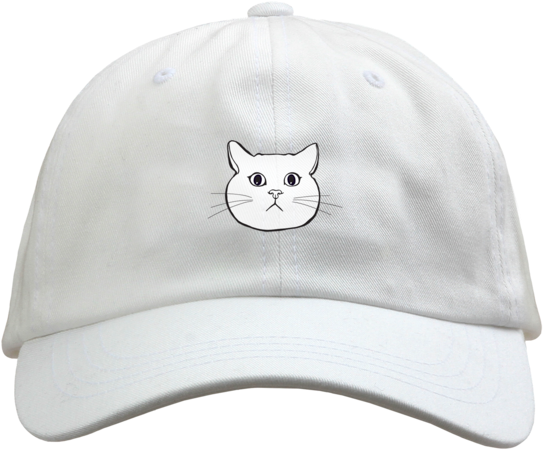 White Dad Hat - Baseball Cap (600x600), Png Download