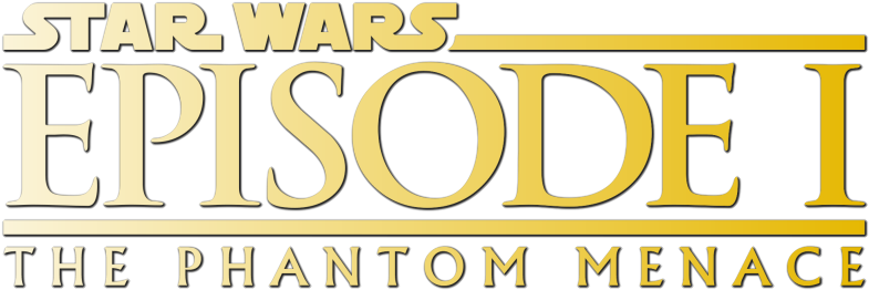 Phantom Menace Logo - Star Wars Episode I The Phantom Menace Logo (800x310), Png Download