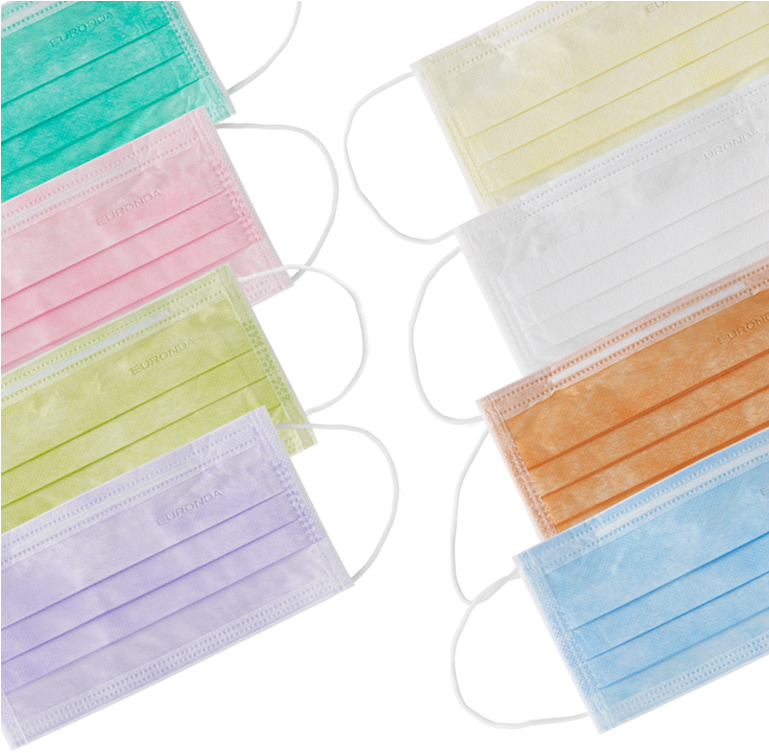 Mascherine Monouso Colorate - Wood (768x992), Png Download