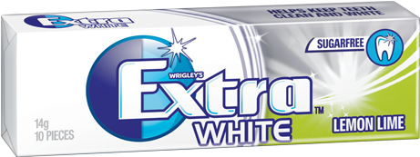 Extra™ White Launched In 2000, Introducing An Opportunity - Extra White Chewing Gum (500x316), Png Download