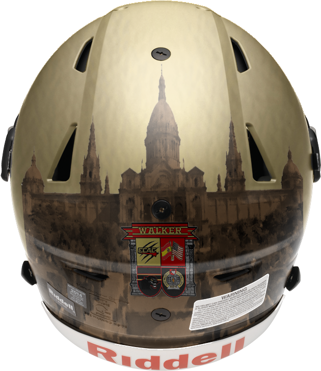Panther Pride Uniform Design - Back Of Revo Speed Flex (900x812), Png Download