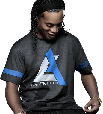 Ronaldinho Helps Launch Athletic Elite 10 Nutrition - Ohio (344x380), Png Download