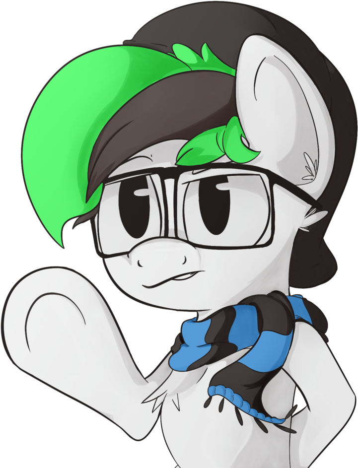 Narmet, Beanie, Chest Fluff, Clothes, Glasses, Hat, - Cartoon (907x1024), Png Download