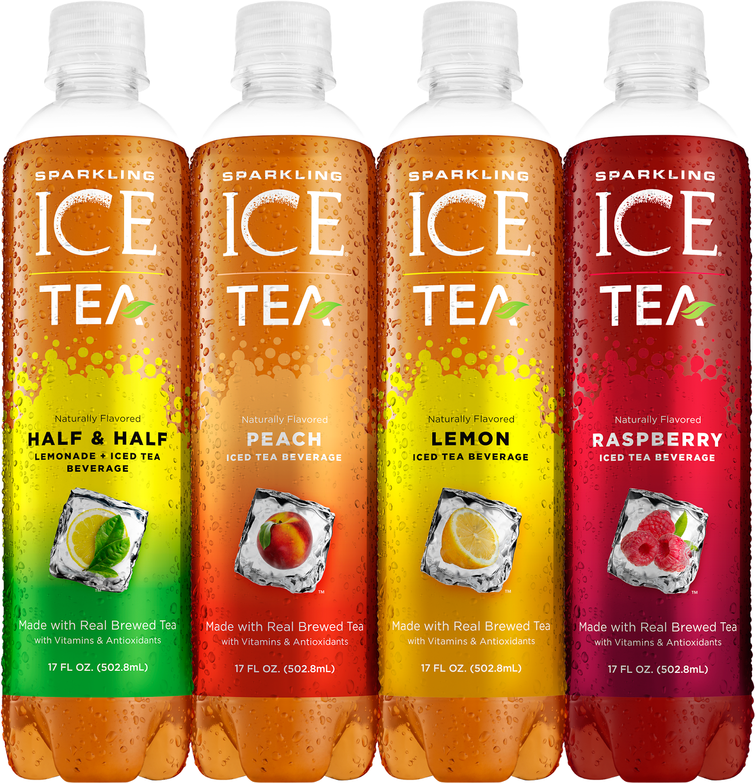 Sparkling Ice Tea - Sparkling Ice Tea Flavors (553x572), Png Download