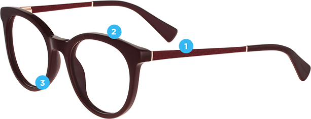 Red Cole Haan Eyeglasses - Cole Haan Glasses (613x236), Png Download