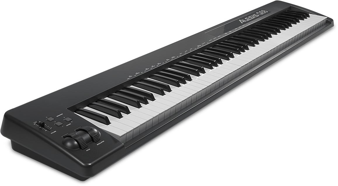Alesis-q88-88-key-usb-midi-keyboard-controller, As (1200x750), Png Download