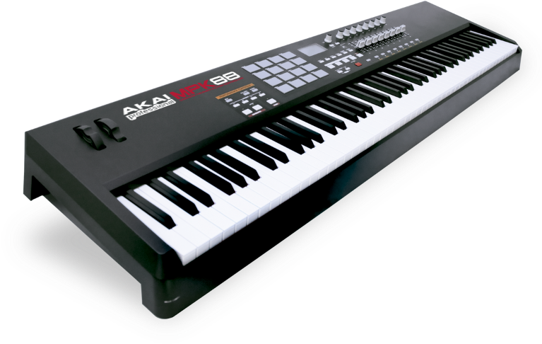 Akai Mpk88 Midi Keyboard Controller - Akai Mpk88 (800x500), Png Download