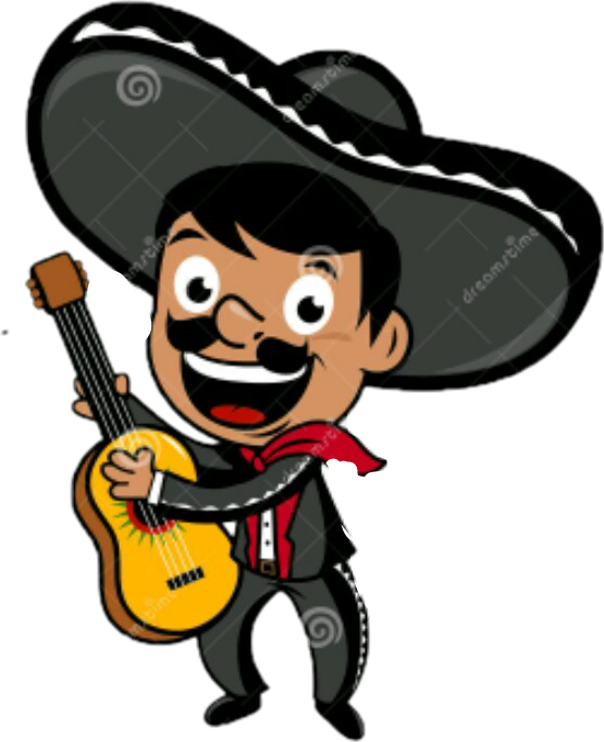 Report Abuse - Mariachi Clipart (555x682), Png Download