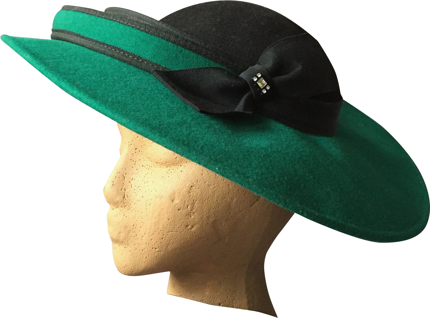 Felt Hat From Sylvia, New York / St - Visor (1789x1789), Png Download