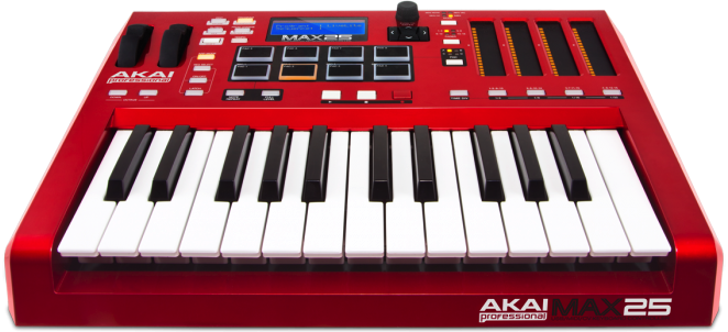 At First Glance You May Think Akai's Max25 Is Just - Akai Max 25 (662x302), Png Download