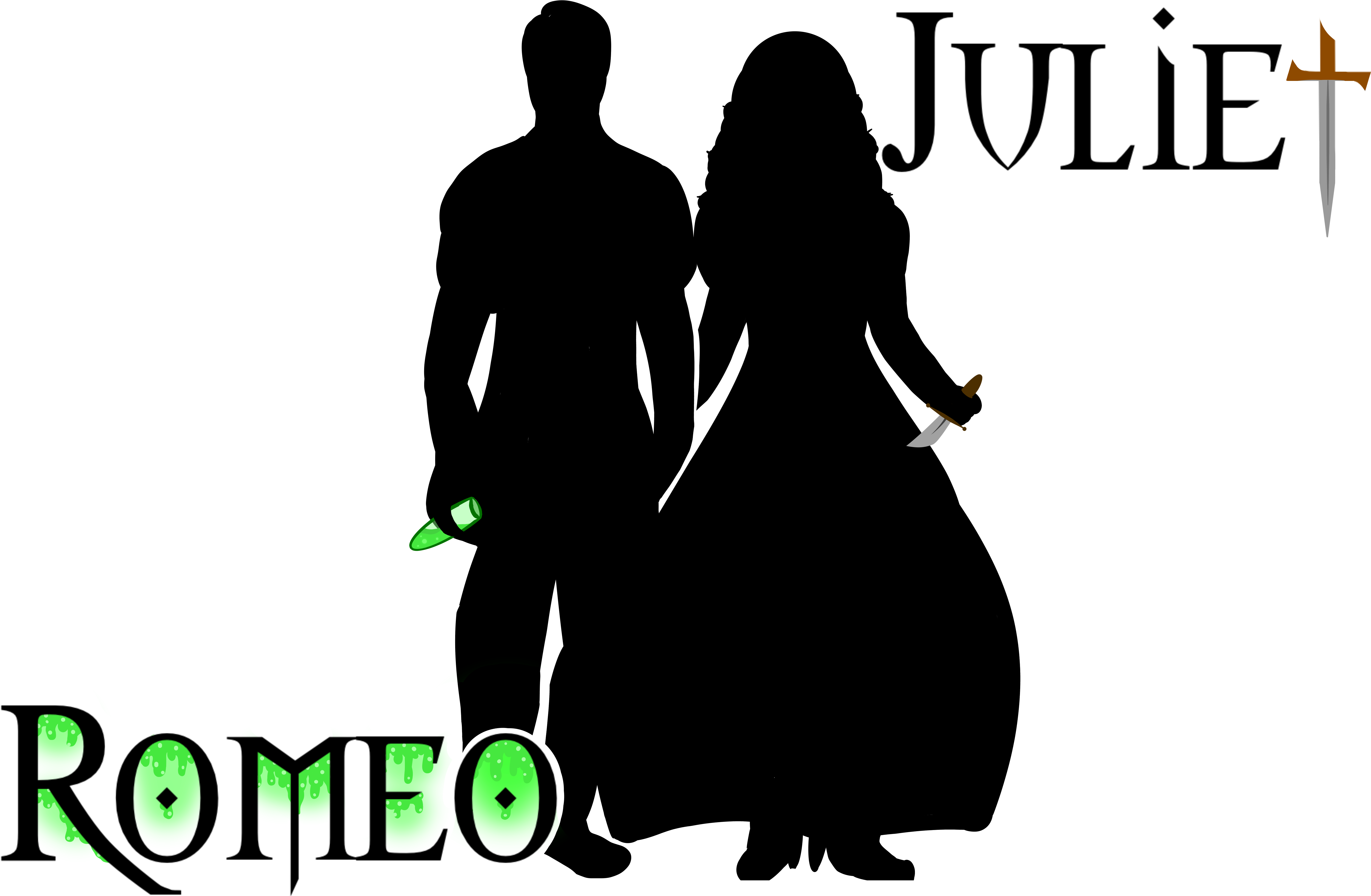 Sign - Romeo And Juliet Logo (6000x4000), Png Download