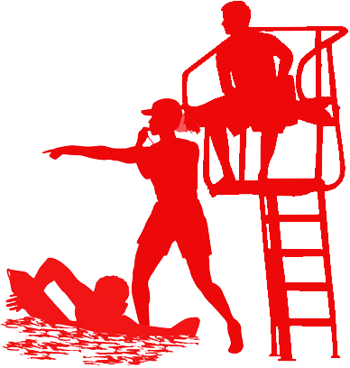 Lifeguard Image - Guardavidas (388x408), Png Download