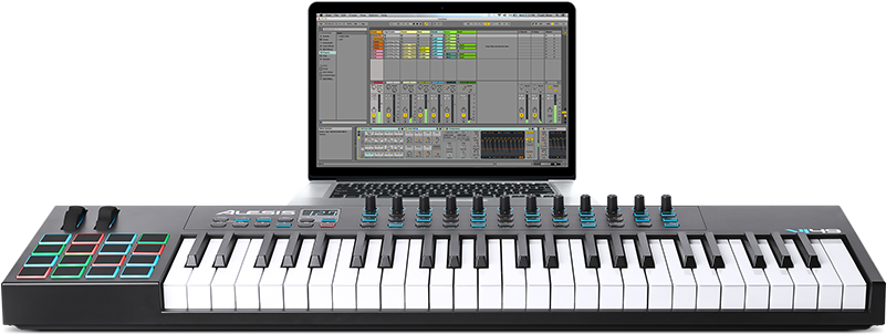 Us Alesis Vi49 49 Key Usb Midi Keyboard Controller - Alesis Vi25 25 Key Keyboard Controller Midi (800x500), Png Download