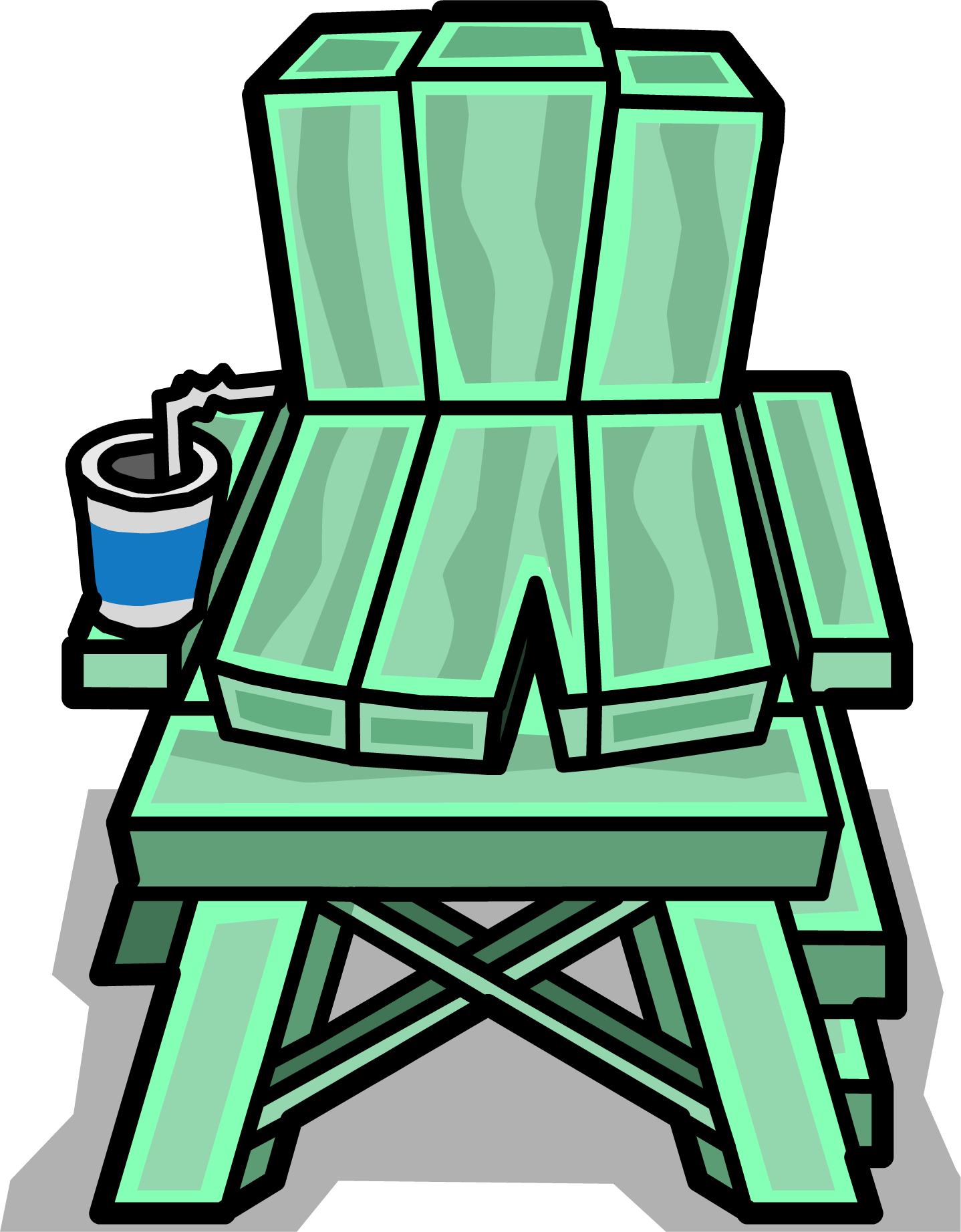 Lifeguard Chair Sprite 002 - Chair (1438x1844), Png Download