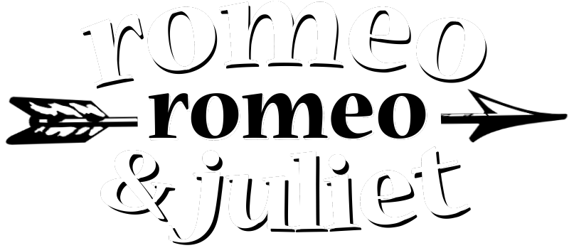 Romeo, Romeo & Juliet Logo - Indian Arrow Logo Transparent (800x349), Png Download