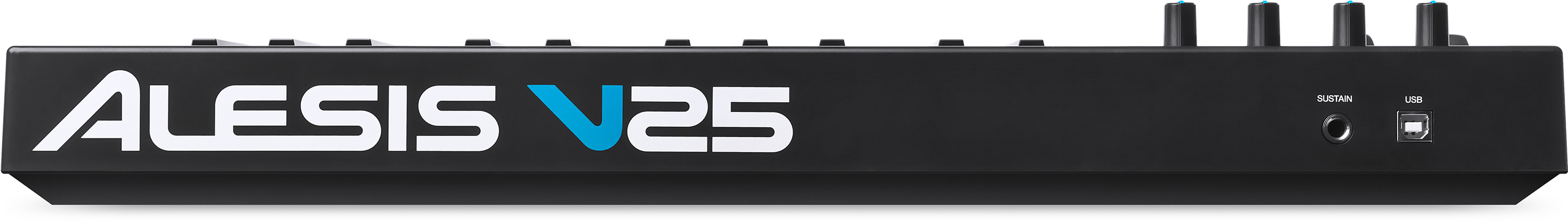 Alesis V25 25-key Usb Midi Keyboard & Drum Pad Controller - Marq Ray Tracer Quad (3000x1875), Png Download