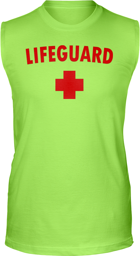 Lifeguard Tank Top, Gildan - T-shirt (819x1024), Png Download