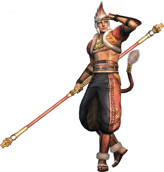 Sun Wukong - Sun Wukong Warriors Orochi 2 (575x606), Png Download