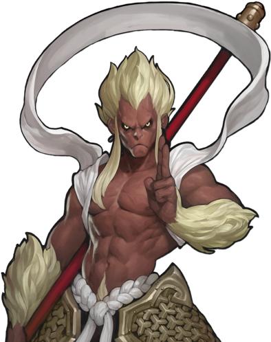 The Monkey King Skin - Hyper Universe Sun Wukong (500x521), Png Download