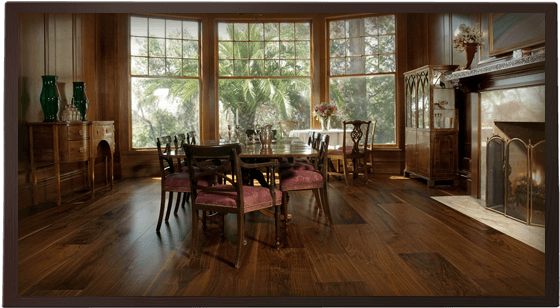 Turn Your Floor Into The Fanciest Stomping Ground Around - English Walnut (950x412), Png Download