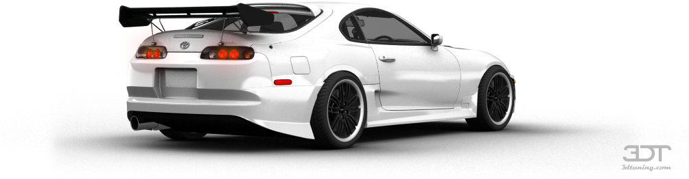 Toyota Supra Coupe 1998 Tuning - Lexus Rc Custom Spoiler (1004x373), Png Download