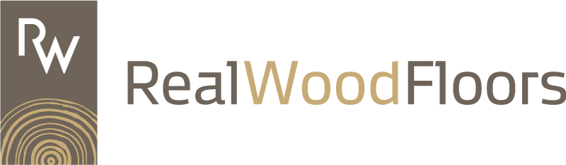Real Wood Floors Logo (800x233), Png Download