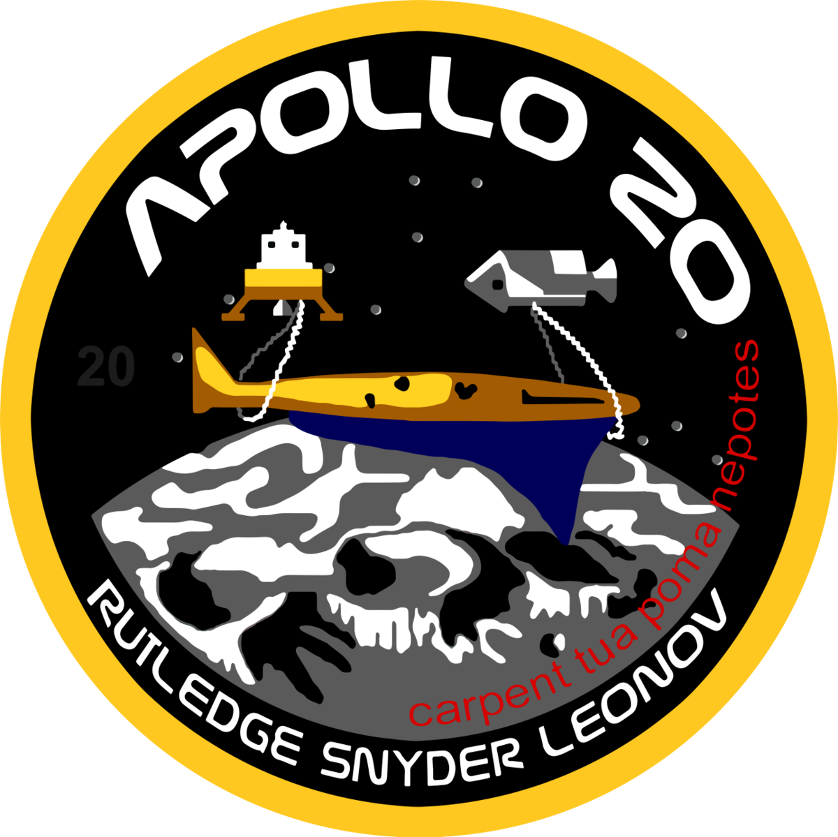 Apollo 20 (1200x1199), Png Download