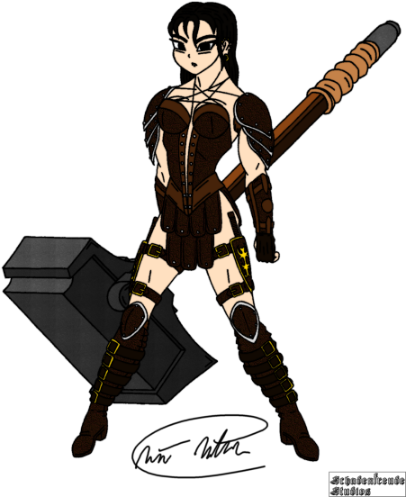 Clarissa 080617 - Goliath Greathammer (465x600), Png Download