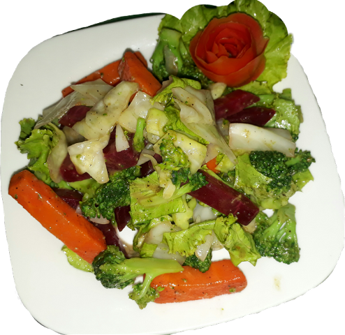 Garden Salad (494x480), Png Download