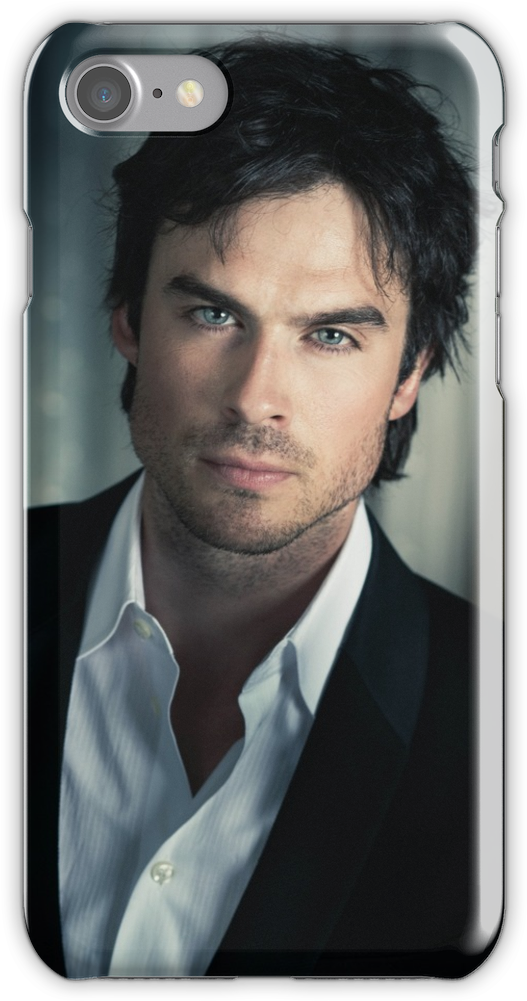 Ian Somerhalder Damon Salvatore 1 Iphone 7 Snap Case - Vampire Diaries Damon (750x1000), Png Download