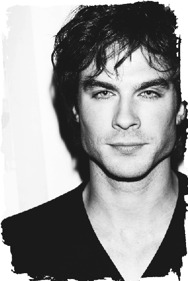 Model Image Graphic Image - Ian Somerhalder Vampire Diaries (424x954), Png Download
