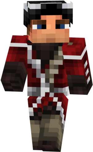 Gjdpng - Minecraft British Soldier Redcoat Skin (640x640), Png Download