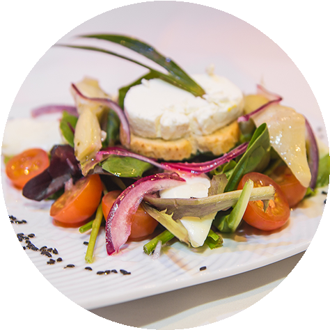 Enselada Del Monte - Tostada (500x500), Png Download