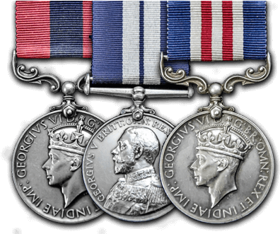 British Medals, Orders & Decorations - British Military Medal (406x330), Png Download