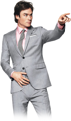 Png 2 - 8»ian Somerhalder - Ian Somerhalder Photoshoot Gq (300x492), Png Download