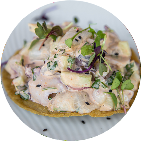 Camaron - Tostadas North Park (500x500), Png Download