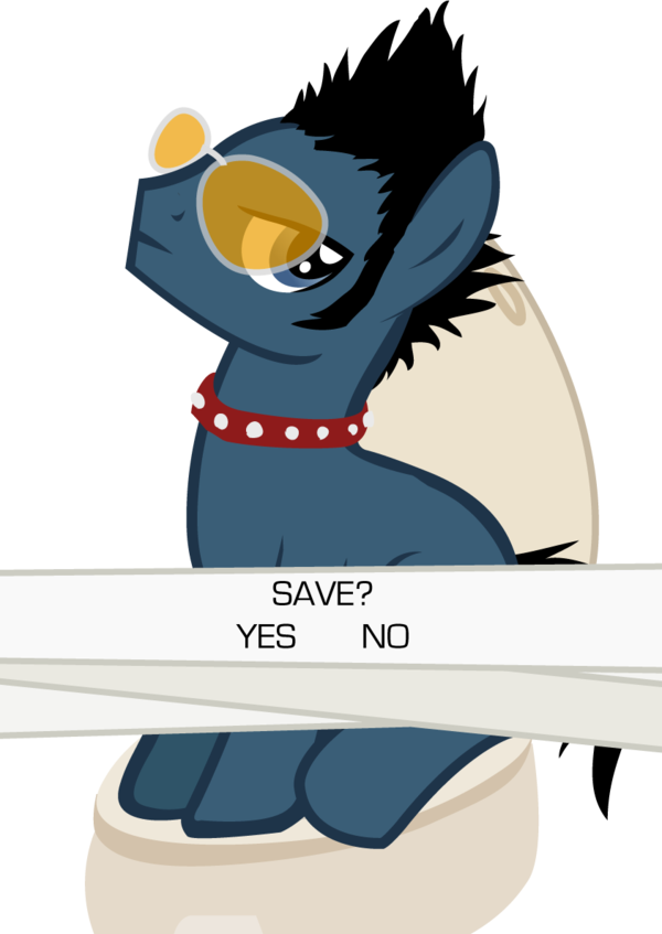 Ah-darnit, But Why, No More Heroes, Ponified, Safe, - Travis Touchdown (600x847), Png Download