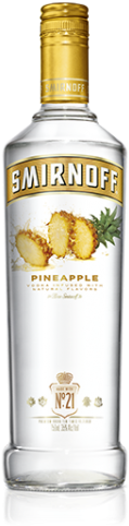 Smirnoff Pineapple Twist Vodka - Smirnoff Kissed Caramel (405x500), Png Download
