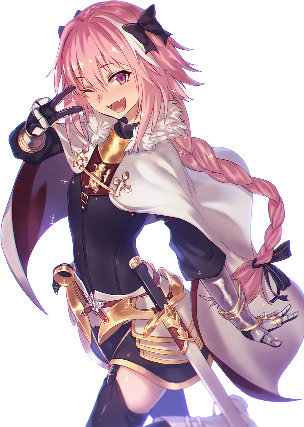 Astolfo - Fate Stay Night Trap (1085x1535), Png Download