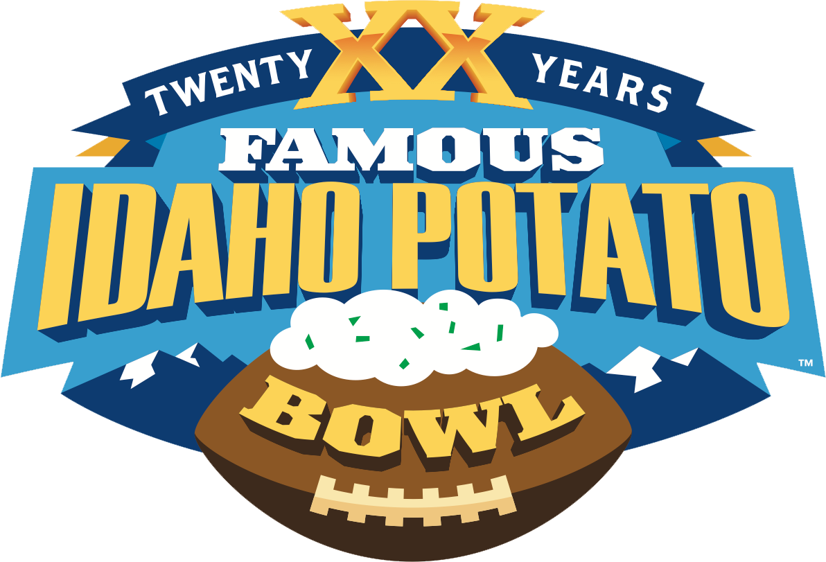 Famous Idaho Potato Bowl Jersey Patch (2015 Akron Vs. (1192x811), Png Download