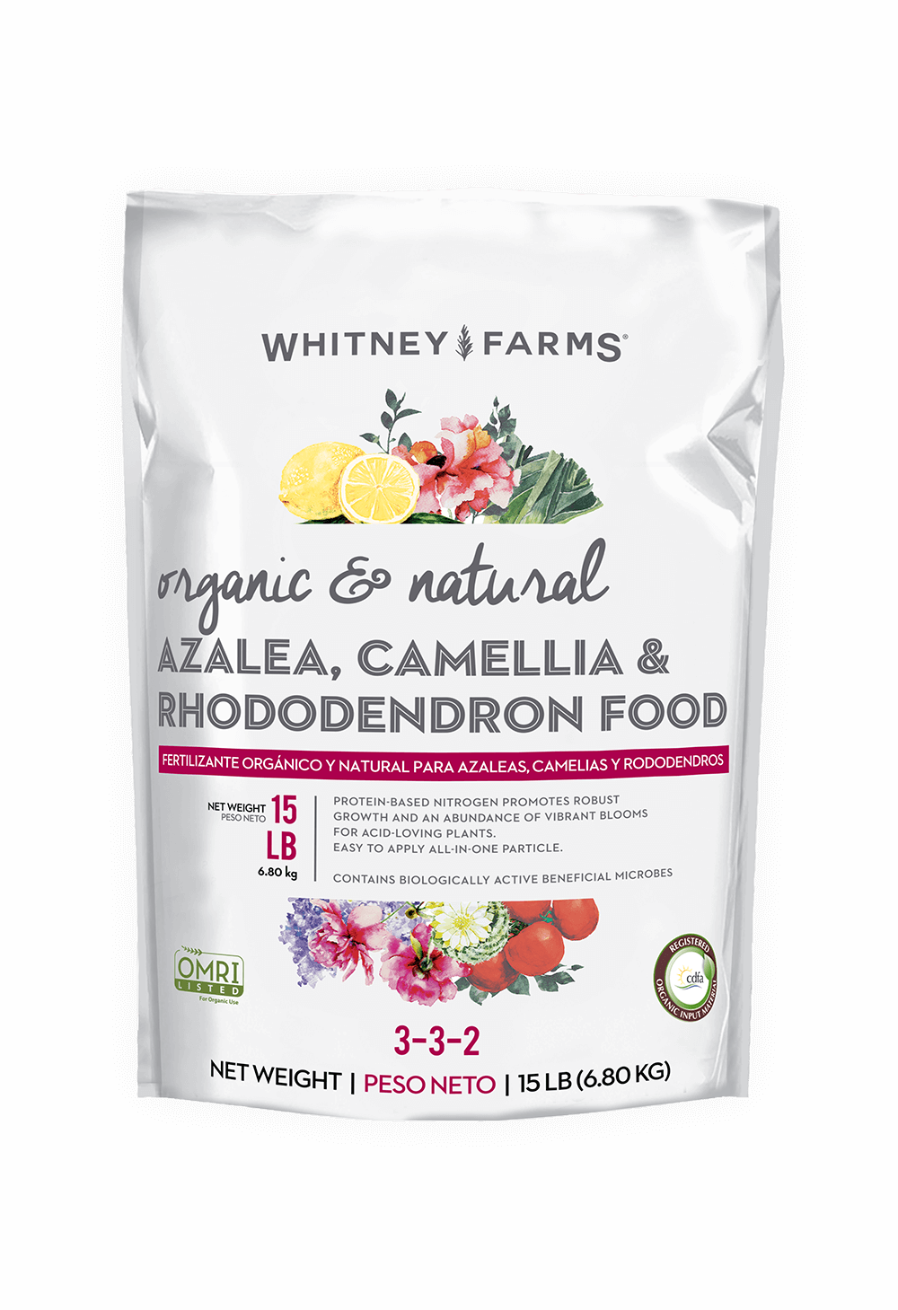 Previousnext - Whitney Farms 15 Lbs. Organic And Natural Rose And (1000x1459), Png Download