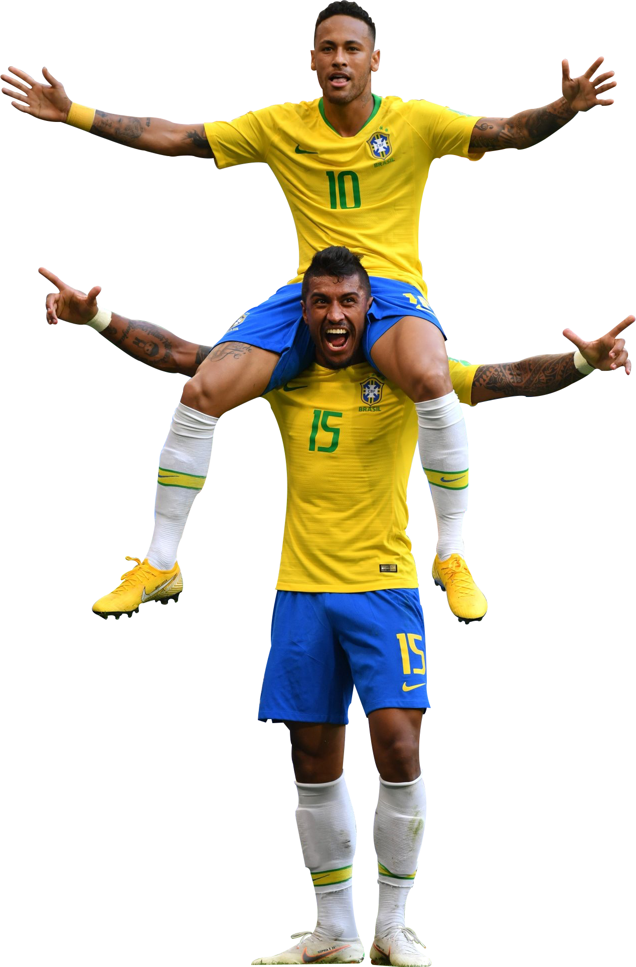Neymar & Paulinho Render - Paulinho Png (1268x1927), Png Download