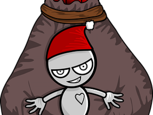 Handkerchief Clipart Gangsta - Crazy Christmas (640x480), Png Download