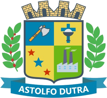 Brasão E Bandeira - Logo Astolfo Dutra Mg (450x412), Png Download
