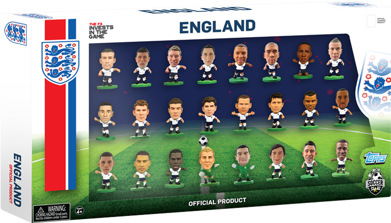Share This - - Soccerstarz England (800x484), Png Download