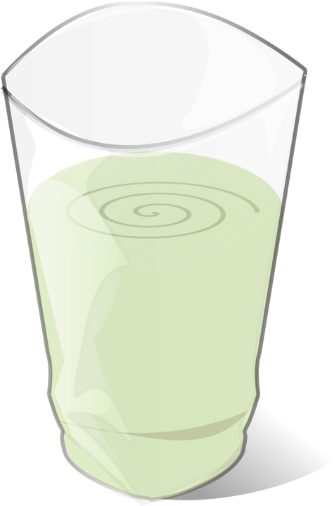 Pint Glass Highball Glass Old Fashioned Glass Cup - Licuado (569x750), Png Download